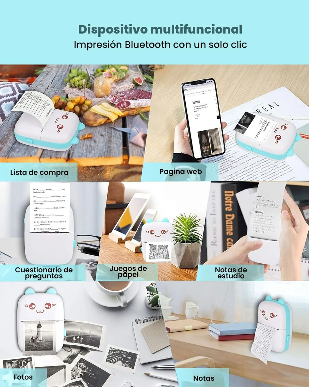 🖼️ Impresión Multifuncional en Un Solo Clic