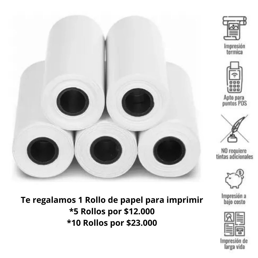 🎁 ¡5 Rollos de Papel Gratis!