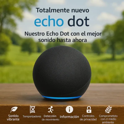 Parlante Inteligente Alexa™ Echo Dot 5a Generación
