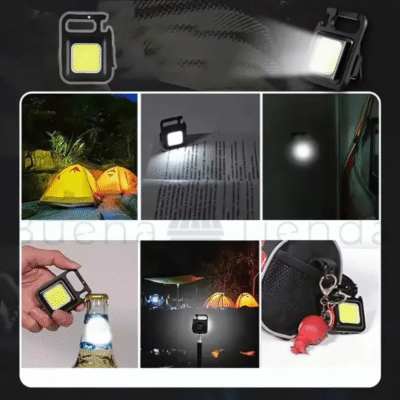 COMBO SEGURITECH: MINI CÁMARA HD + MINI LAMPARA PORTATIL