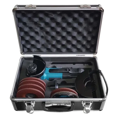 Mini Pulidora inalámbrica con de 24W + 4 discos de 3" Marca Makita