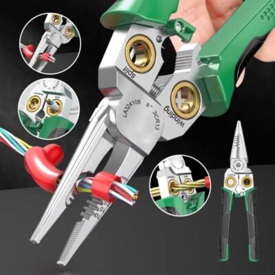 🧑‍🔧 Alicate WINLAND: para electricista multifuncional 8 en 1