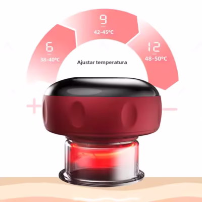 Masajeador Eléctrico PRO De Ventosa de 6 Modos