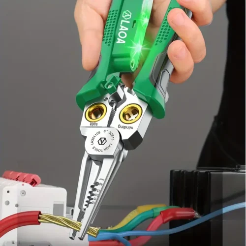 Alicate para electricista multifuncional 8 en 1