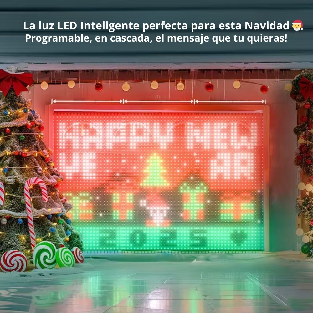 🎄🎅 Luces LED inteligentes Perfectas para Navidad