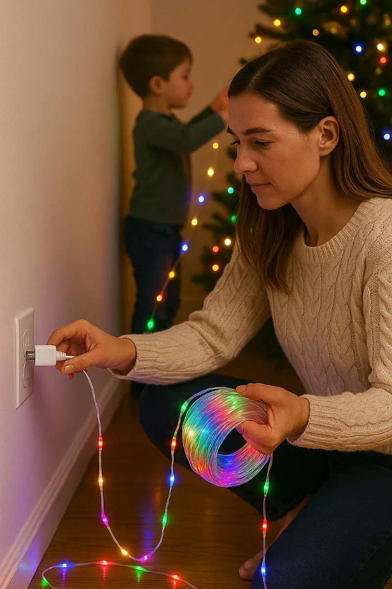 🎄 Luces LED Únicas y programables para Arbolito